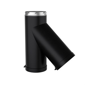135 Tee Nexus 125mm Black
